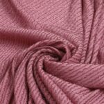 Tessuto Maglina Bielastica Lurex Mykonos - al Metro - Rosa Antico Lurex Rosa