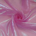Tessuto Organza Creponne Winks - al Metro - Glicine Iridescente