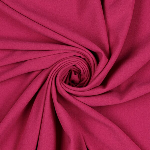 Tessuto Scuba Crepe - Fucsia - Mezzo Metro