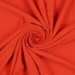 Tessuto Scuba Crepe - Arancio