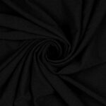 Tessuto Scuba Crepe - Nero