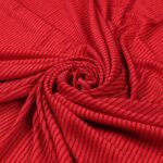 Tessuto Maglina Bielastica Lurex Zante - al Metro - Rosso Lurex Rosso