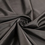 Tessuto Duchesse Elastica - al Metro - Cenere
