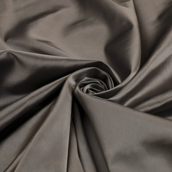 Tessuto Duchesse Elastica - al Metro - Grigio Ardesia