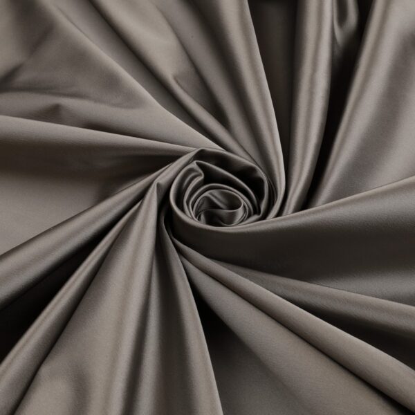 Tessuto Duchesse Elastica - al Metro - Grigio
