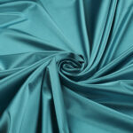 Tessuto Duchesse Elastica - al Metro - Turchese