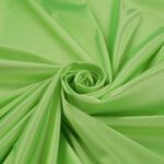 Tessuto Duchesse Elastica - al Metro - Verde Fluo