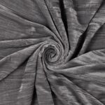 Velluto Effetto Corteccia - al Metro - Grigio Medio - Mezzo Metro