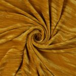 Velluto Effetto Corteccia - al Metro - Oro - Mezzo Metro