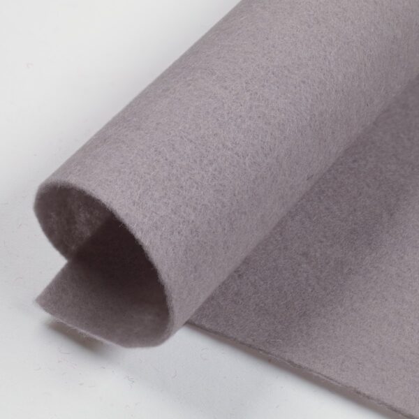 Pannello Feltro Lana 3mm - Colore Perla - Misura 50x36cm
