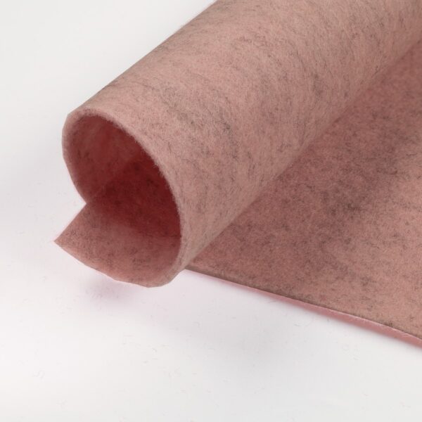 Pannello Feltro Lana 3mm - Colore Rosa - Misura 50x36cm