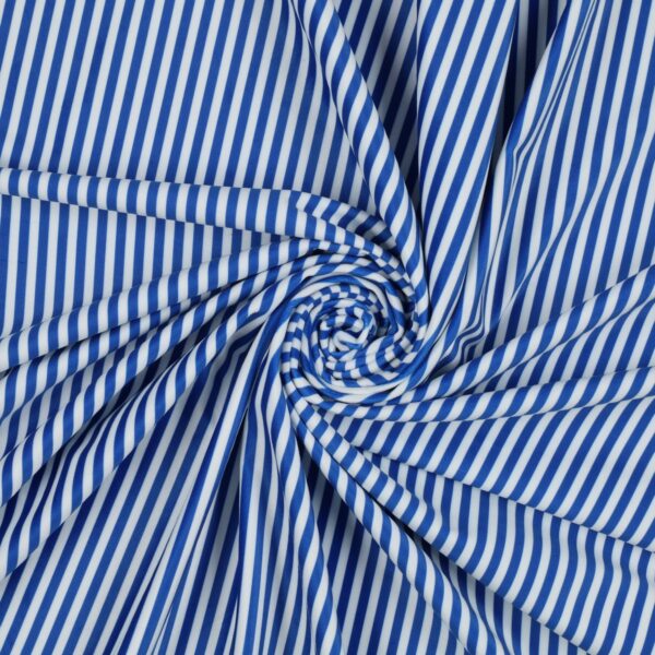Velluto Stampato Doll - Colore Blu - Mezzo Metro