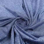 Tessuto Mesh (Tulle) Bielastico Glitter Tono su Tono - al Metro - Avio