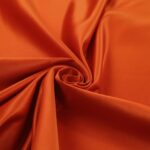 Tessuto Duchesse Fissa Poly - Arancio