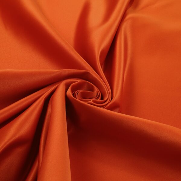 Tessuto Duchesse Fissa Poly - Arancio