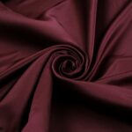 Tessuto Duchesse Fissa Poly - Bordeaux