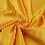 Tessuto Duchesse Fissa Poly - Giallo