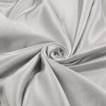 Tessuto Duchesse Fissa Poly - Grigio Perla