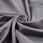 Tessuto Duchesse Fissa Poly - Grigio Piombo