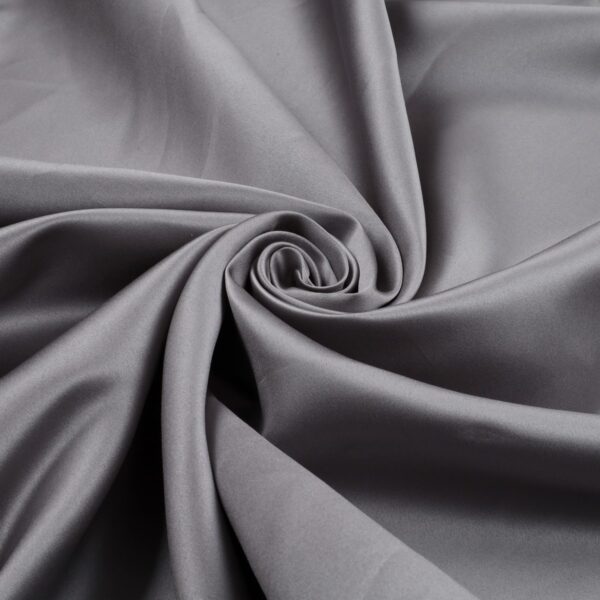 Tessuto Duchesse Fissa Poly - Grigio Piombo