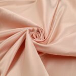 Tessuto Duchesse Fissa Poly - Rosa Carne