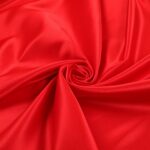 Tessuto Duchesse Fissa Poly - Rosso
