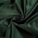 Tessuto Duchesse Fissa Poly - Verde Bosco
