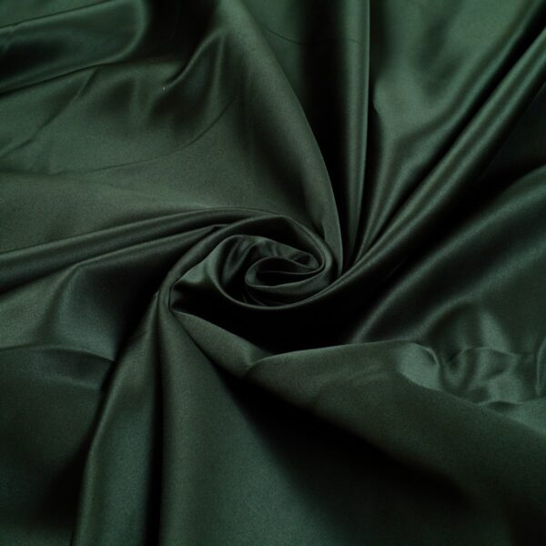 Tessuto Duchesse Fissa Poly - Verde Bosco - Mezzo Metro