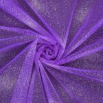 Tulle Glitter Explosion Semirigido - Viola