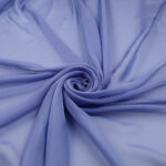 Tessuto Chiffon Mano Seta (Monobava) Debacato - al Metro - Lavanda