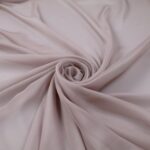 Tessuto Chiffon Mano Seta (Monobava) Debacato - al Metro - Rosa Secco