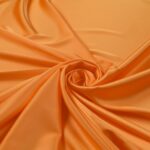 Tessuto Satin Mano Seta (Monobava) Debacato Liscio - al Metro - Zucca