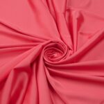 Tessuto Satin Mano Seta (Monobava) Debacato Liscio - al Metro - Rosa Corallo
