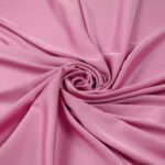Tessuto Satin Mano Seta (Monobava) Debacato Liscio - al Metro - Rosa Gaga