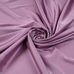 Tessuto Satin Mano Seta (Monobava) Debacato Liscio - al Metro - Malva