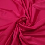 Tessuto Satin Mano Seta (Monobava) Debacato Liscio - al Metro - Fragola