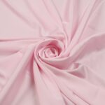Tessuto Satin Mano Seta (Monobava) Debacato Liscio - al Metro - Rosa Confetto