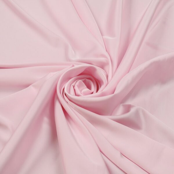 Tessuto Satin Mano Seta (Monobava) Debacato Liscio - al Metro - Rosa Confetto
