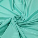 Tessuto Satin Mano Seta (Monobava) Debacato Liscio - al Metro - Tiffany