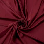 Tessuto Satin Mano Seta (Monobava) Debacato Liscio - al Metro - Rosso India