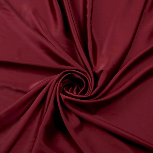 Tessuto Satin Mano Seta (Monobava) Debacato Liscio - al Metro - Rosso India