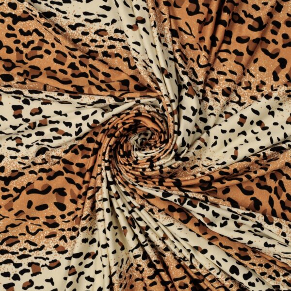 Tessuto Milk Jersey Animalier - al Metro - Maculato Piccolo