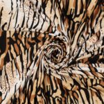 Tessuto Milk Jersey Animalier - al Metro - Tigre