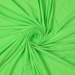 Tessuto Microfibra Pesante Monterei - al Metro - Verde Fluo - Mezzo Metro