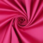Tessuto Mikado Tinta Unita - al Metro - Fucsia Fluo - Mezzo Metro