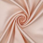 Tessuto Mikado Tinta Unita - al Metro - Rosa Carne - Mezzo Metro