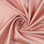 Tessuto Mikado Tinta Unita - al Metro - Rosa Cipria - Mezzo Metro