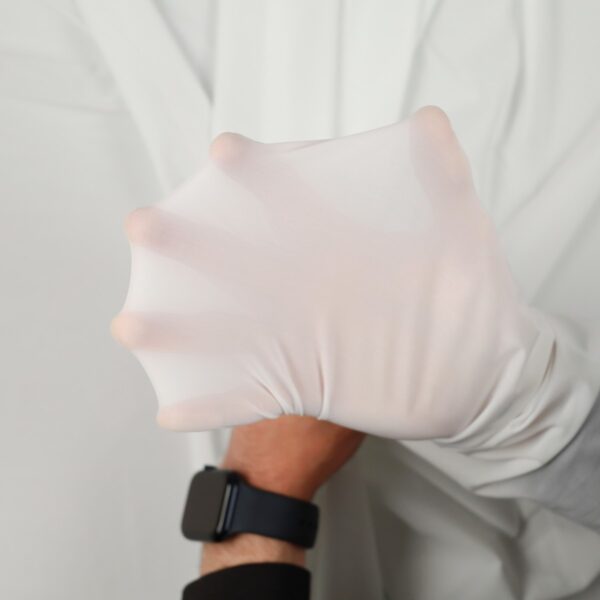 Tessuto Nylon Calze - al Metro - Bianco