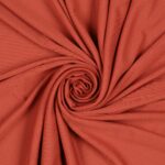 Tessuto Jersey Pesante Solto - Ocra Red - Mezzo Metro