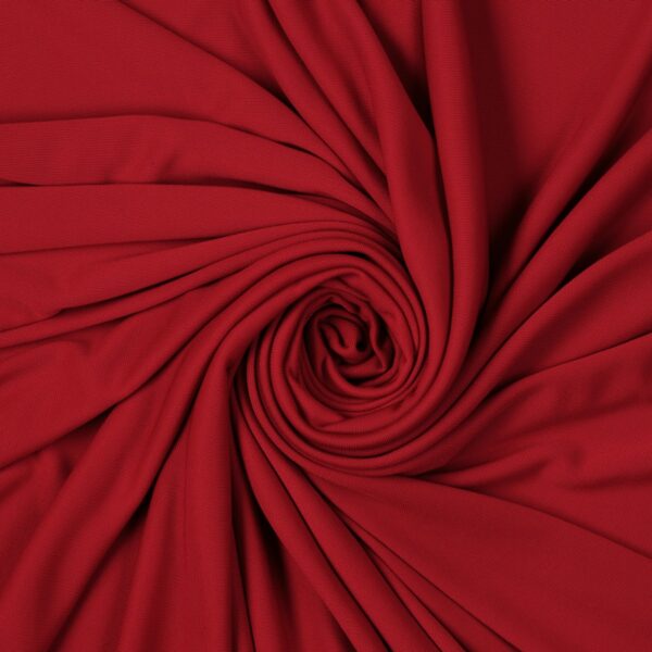 Tessuto Jersey Pesante Solto - Rosso India